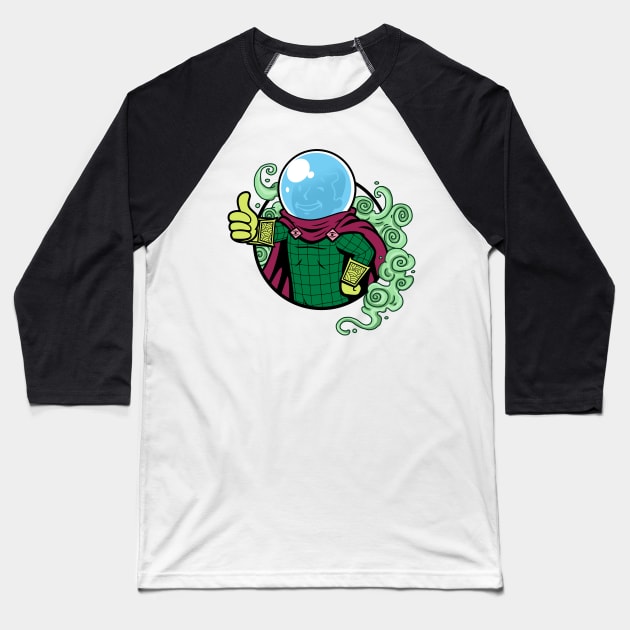 Cute Funny Superhero Gamer Mashup Parody Cartoon Baseball T-Shirt by BoggsNicolas